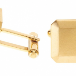 Italy Direct Shop Men's Gold Plated Cufflinks