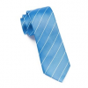 Italy Direct Shop Men's Pencil Water Pinstripe Necktie