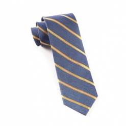 Italy Direct Editor Navy Stripe Necktie