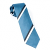 Italy Direct Shop Men's Ad Slate Blue Stripe Necktie
