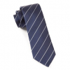Italy Direct Classic Navy Pencil Pinstripe Necktie