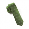 Italy Direct Green Institute Stripe Necktie Shop Men's