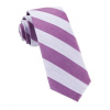 Italy Direct Shop Men's Azalea RSVP Stripe Necktie