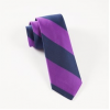 Italy Direct Purple Super Stripe Necktie Shop Men's