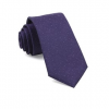 Italy Direct Solid Purple Flecked Necktie Shop Men's