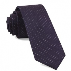 Italy Direct Eggplant Flicker Necktie
