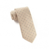 Italy Direct Tan Grenafaux Dot Necktie