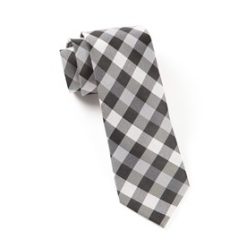 Italy Direct Gingham Fusion Necktie