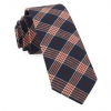 Italy Direct Navy Newton Plaid Necktie Shop Men's