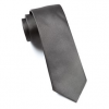 Italy Direct Titanium Silver Grorsgrain Necktie Shop Men's