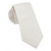 Italy Direct White Grosgrain Necktie