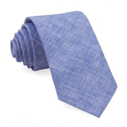 Italy Direct Solid Light Blue South End Necktie