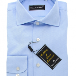 Italy Direct Light Blue Classic Fit Dress Shirt