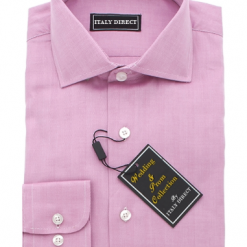 Italy Direct Pink Classic Fit Dress Shirt
