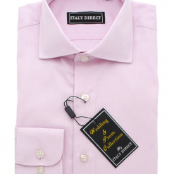 Italy Direct Light Pink Classic Fit Dress Shirt Shop Men's