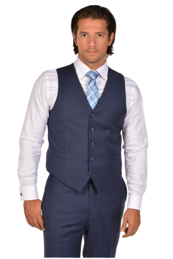 Italy Direct Beautiful Blue Vest Suits 3 Italy Direct Beautiful Blue Vest Suits