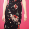 Shop Women's Red Floral Raileen Fitted Dress By Stop Staring!