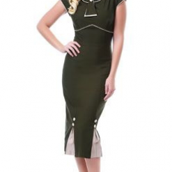 30 Bombshell Fitted Dress By Stop Staring! (4 Color Options)