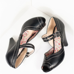 Nellie Shoes By Bettie Page (4 Color Options)