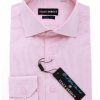 Italy Direct Shop Men's Baby Pink Slim Fit Dress Shirt