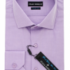 Italy Direct Purple Slim Fit Dress Shirt Shop Men's