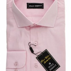 Italy Direct Light Pink Sport Fit Dress Shirt