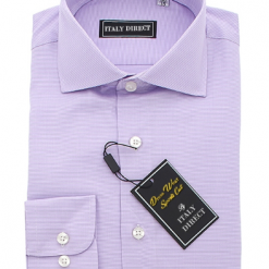 Italy Direct Shop Men's Purple Sport Fit Dress Shirt