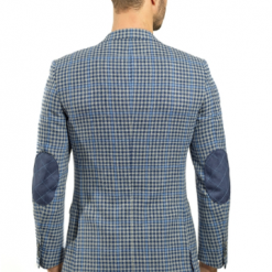 Italy Direct Slim Fit Blue & White Plaid Sport Jacket GB-SJ-VBC-44