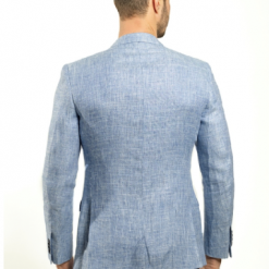 Italy Direct Shop Men's Slim Fit Light Blue Sport Jacket GB-SJ-ITA-38