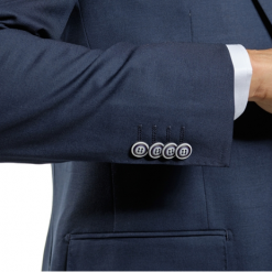 Italy Direct Shop Men's Slim Fit Navy Sport Jacket GB-BLZ-X7