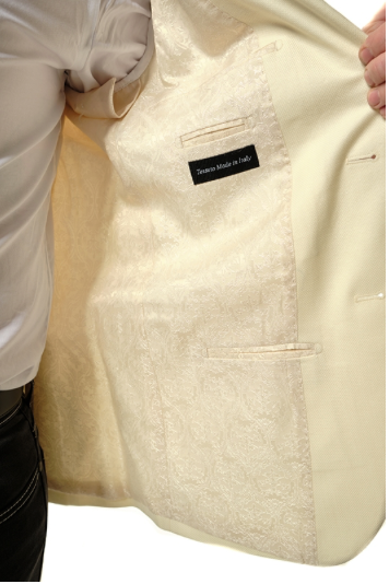 Italy Direct Modern Fit Ivory Sport Jacket B-SJ-Drago-20P11 Shop Men's 5 Italy Direct Modern Fit Ivory Sport Jacket B-SJ-Drago-20P11 Shop Men's