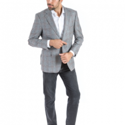 Italy Direct Classic Fit Wine Check Sport Jacket ST-SJ-ITA-19FW17 Shop Men's