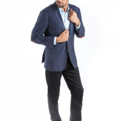 Italy Direct Modern Fit Navy Microbox Sport Jacket B-SJ-ITA-19F16 Shop Men's