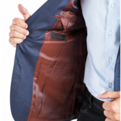 Italy Direct Modern Fit Navy Microbox Sport Jacket B-SJ-ITA-19F16 Shop Men's