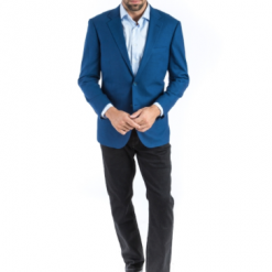 Italy Direct Modern Fit Blue Tweed Sport Jacket B-SJ-19F15 Shop Men's