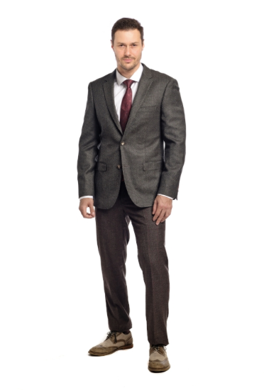 Italy Direct Slim Fit Olive Texture Sport Jacket GB-Reda-SJ-18 3 Italy Direct Slim Fit Olive Texture Sport Jacket GB-Reda-SJ-18