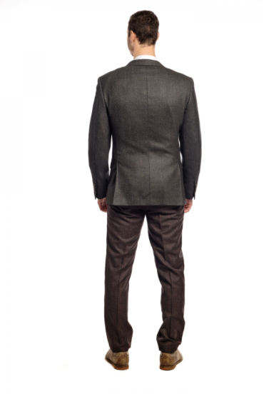 Italy Direct Slim Fit Olive Texture Sport Jacket GB-Reda-SJ-18 4 Italy Direct Slim Fit Olive Texture Sport Jacket GB-Reda-SJ-18