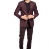 Italy Direct Shop Men's Slim Fit 50 Shades Of Plum Slim Fit Sport Jacket GB-SJ-ITA-F8