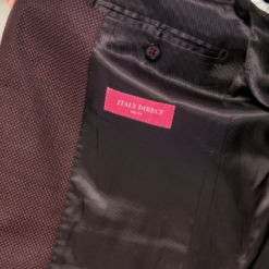 Italy Direct Shop Men's Slim Fit 50 Shades Of Plum Slim Fit Sport Jacket GB-SJ-ITA-F8