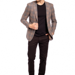 Italy Direct Shop Men's Slim Fit Stunner Check Sport Jacket GB-ITA-SJ-22