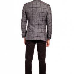 Italy Direct Shop Men's Slim Fit Cashmere Winter Check Sport Jacket GB-ITA-SJ-19