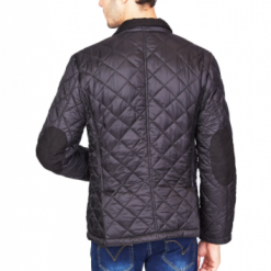Italy Direct Shop Men's Black Quilted Jacket
