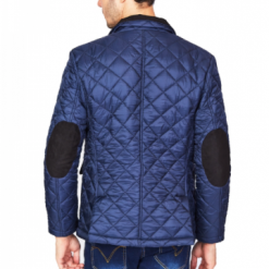Italy Direct Navy Quilted Jacket Shop Men's