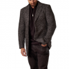 Italy Direct Brown Single Breasted Overcoat Shop Men's