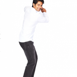 SRG White Athletic Fit Casual Shirt Shop Men's