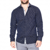 Italy Direct Blue Pattern Sport Fit Casual Shirt