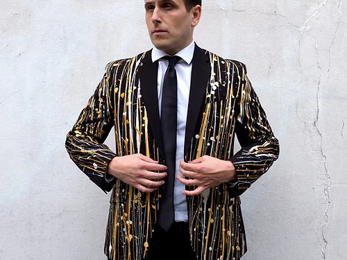 Italy Direct Paint Splatter Jackets The Great Gatsby 3 Italy Direct Paint Splatter Jackets The Great Gatsby