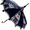 Hilary's Vanity Umbrellas Black And White Dragon