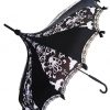 Hilary's Vanity Black And White Octopus Damask
