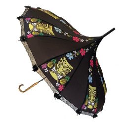 Hilary's Vanity Umbrellas Tiki Pineapple